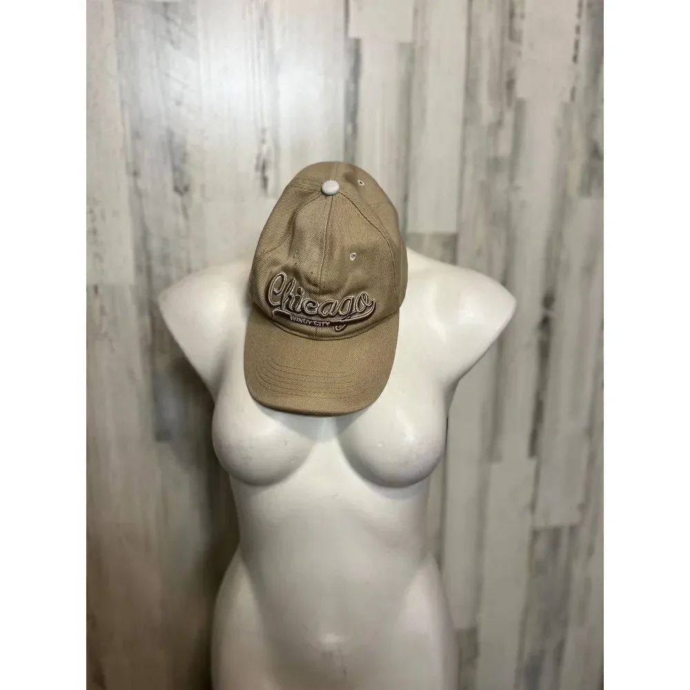 Chicago tan cap